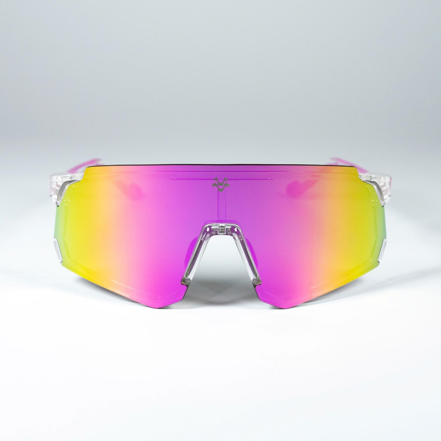 OCCHIALI DA SOLE SPORTIVI MOS EYEWEAR MENORCA FLUO PINK 2/5