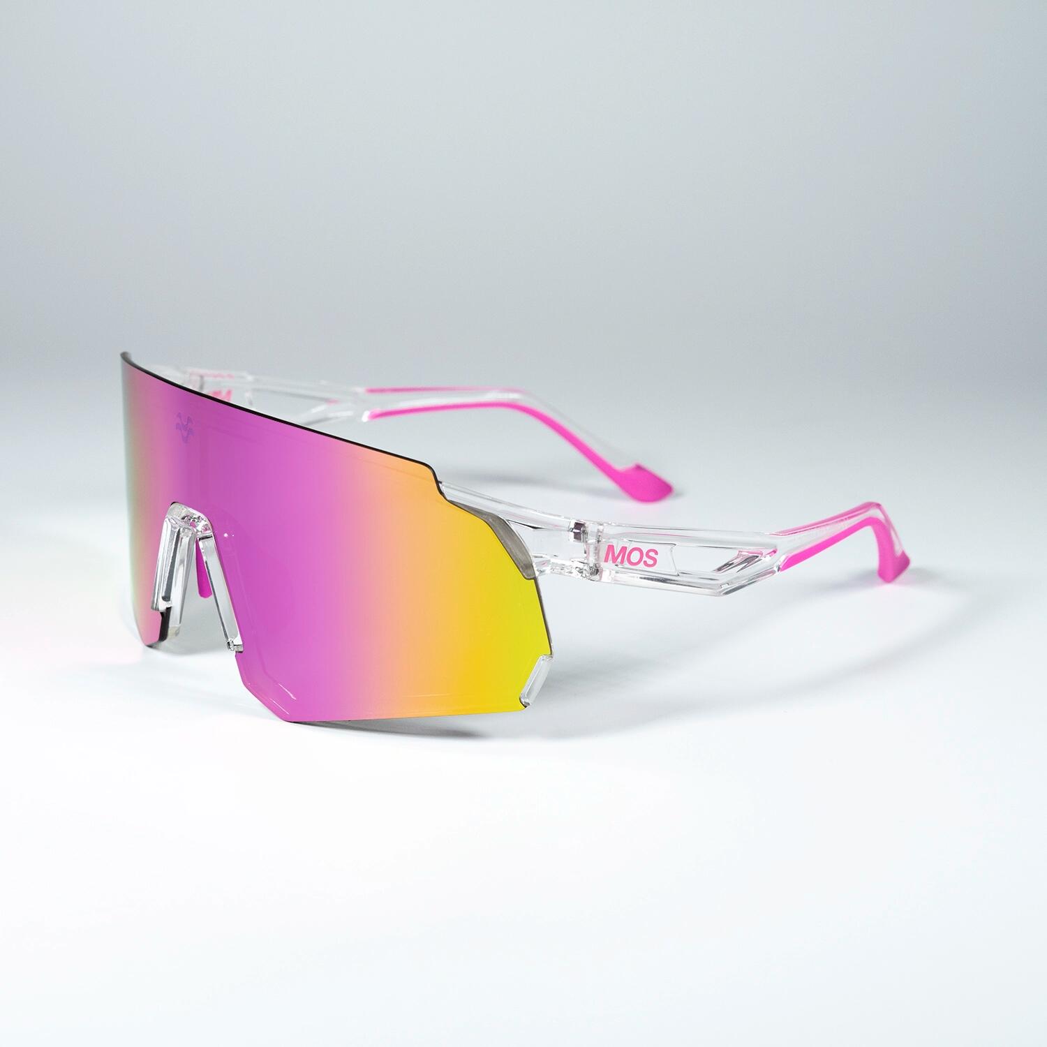 Mos - Lunettes De Soleil De Sport Mos Eyewear Menorca Fluo Pink - Lunettes De Soleil - Taille Unique - Decathlon