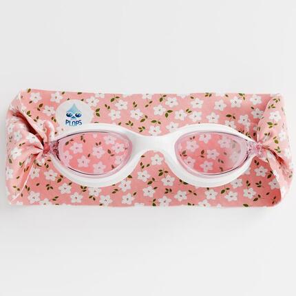 Schwimmbrille Kinder – Ultrasoftes Stirnband Liberty Fleurs