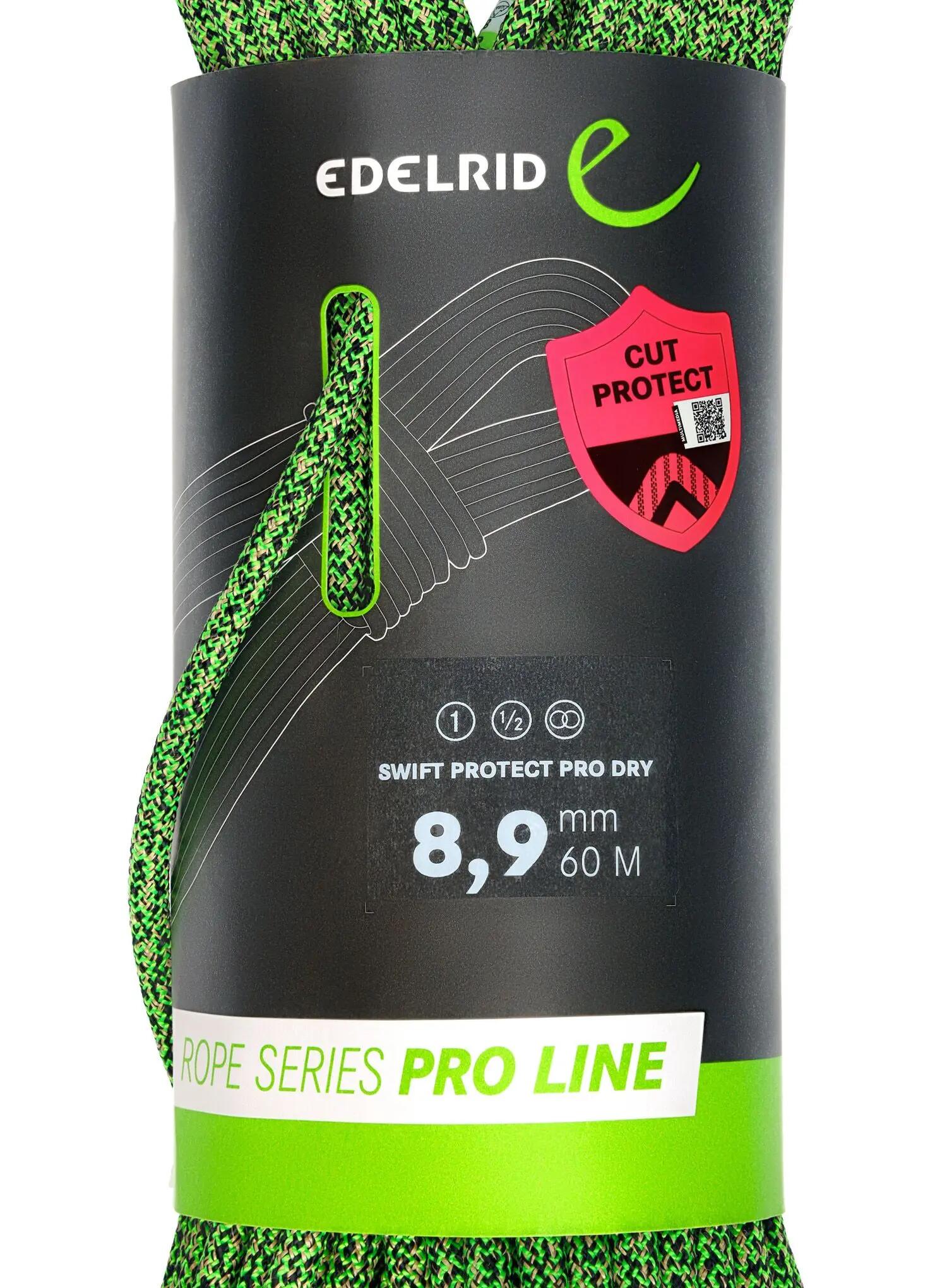 Cuerda dinámica Edelrid Swift Protect Pro Dry 8,9mm 60m 4/7