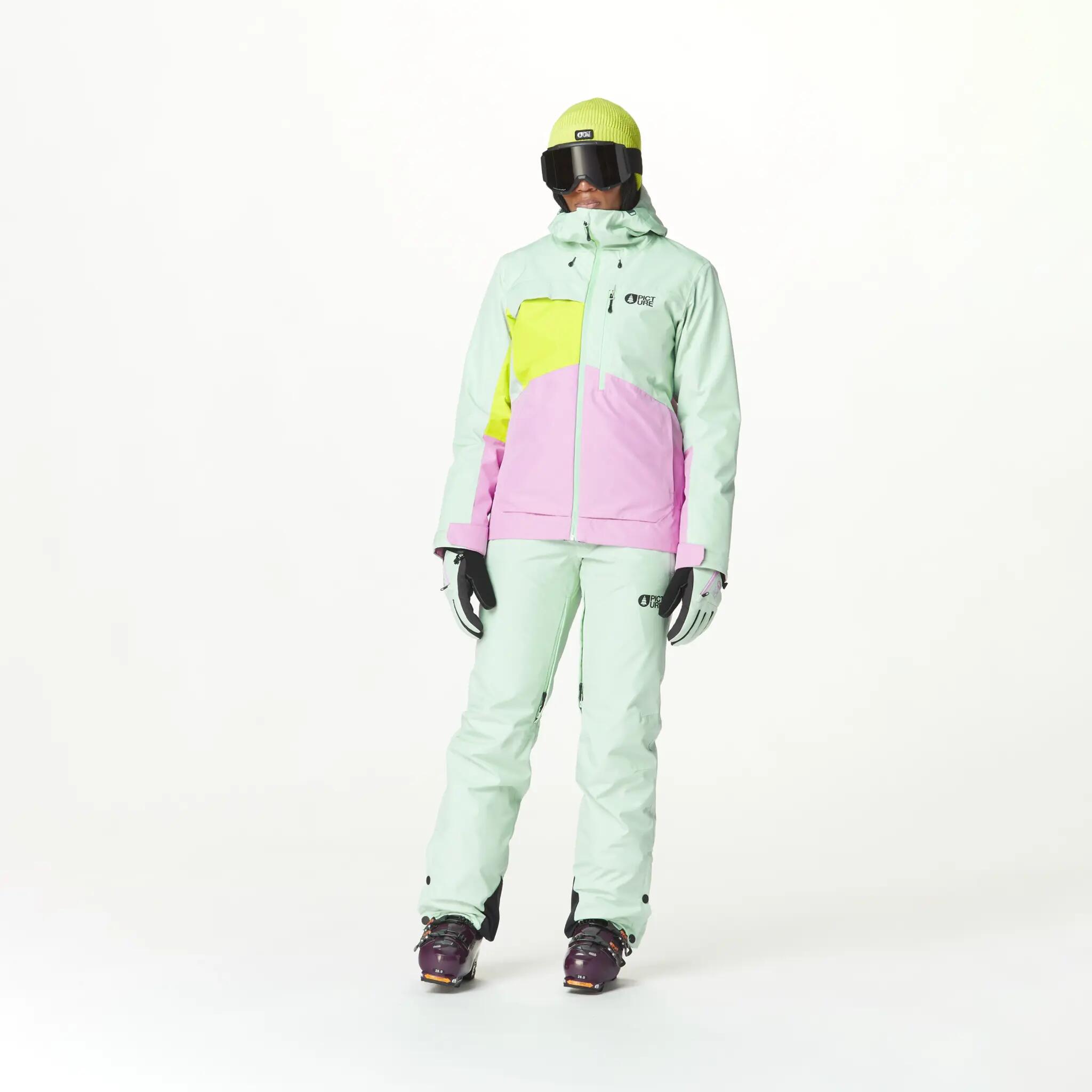 Chaquetas Outdoor  - PICTURE  Seen - Silt Green Acidlime 2/7
