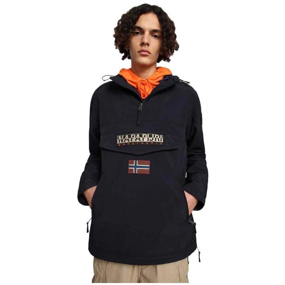 Abrigo para hombre Napapijri Rainforest en color negro 2/6