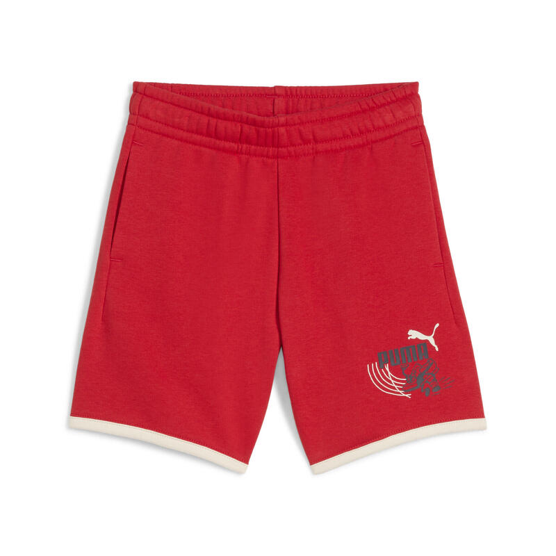 Dziecięce szorty Little Runners PUMA For All Time Red
