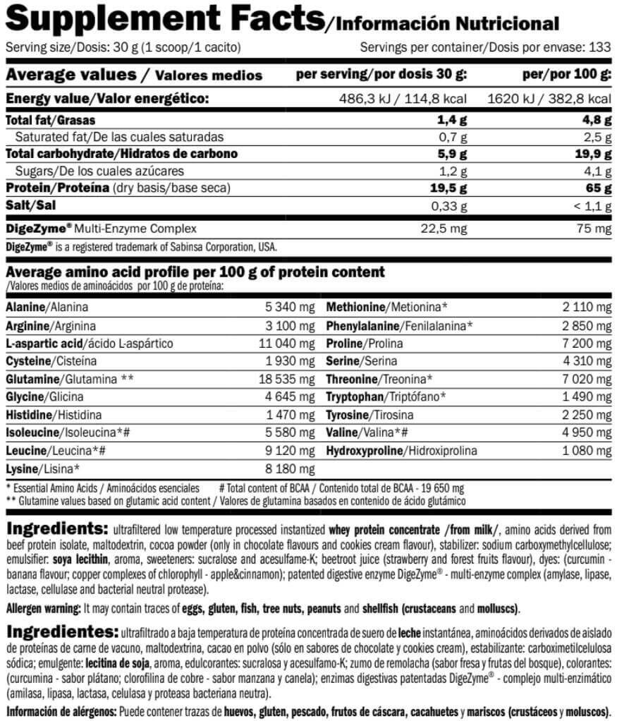 Amix Predator Protein 4 Kg -Proteína en Polvo, Crecimiento de Masa Muscular 3/4