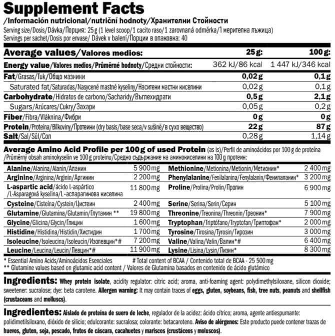 Amix Clear Iso Whey Protein 1 Kg 4/5