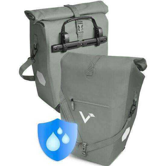 Borse bici x2 2in1 con tracolla 28L – Ocean