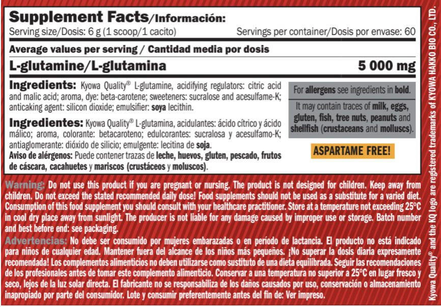 Glutamina Micro Powder Drink - 360g Mango Amix Nutrition 4/5