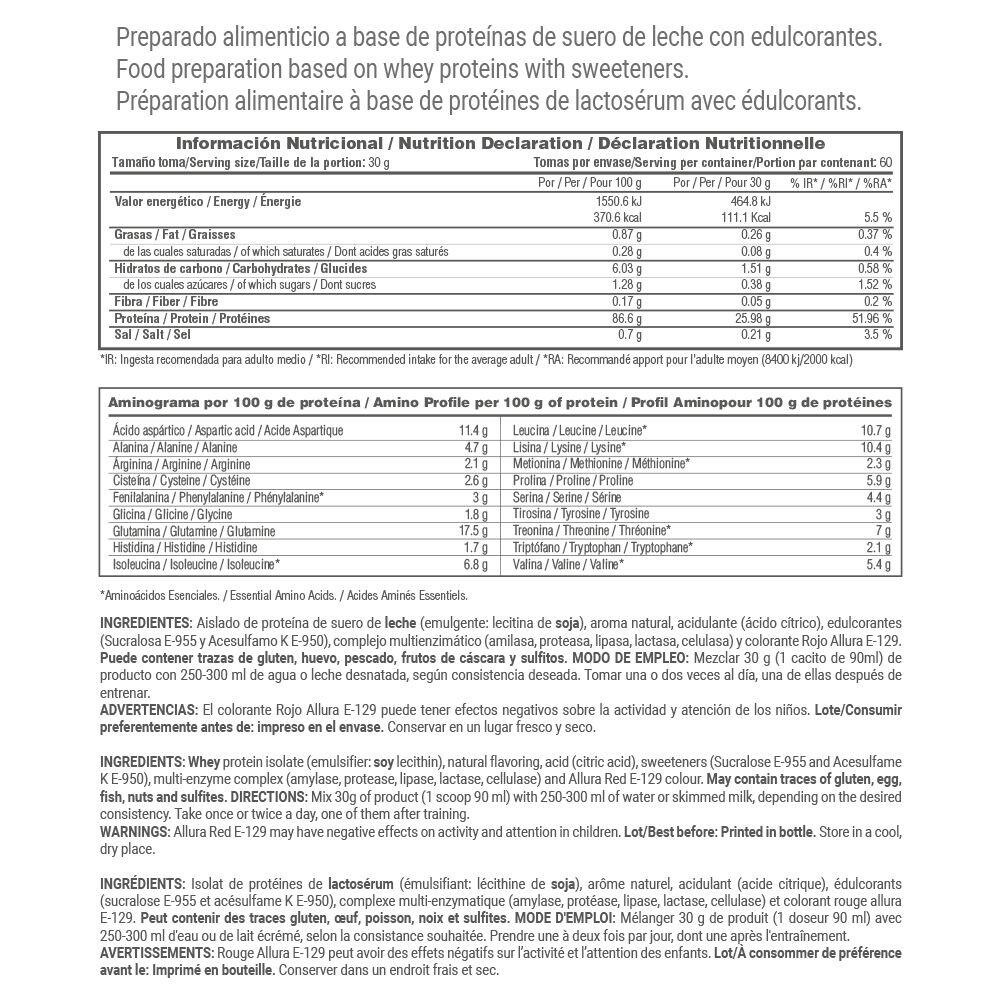 Isolate 90 CFM - 1,8 kg Rêves de fraises de MASmusculo 4/5