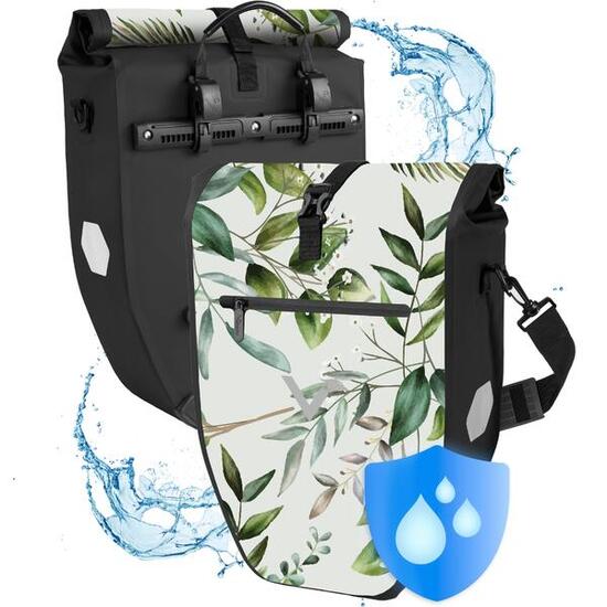 Borse bici x2 impermeabili e riflettenti 20L – Basic