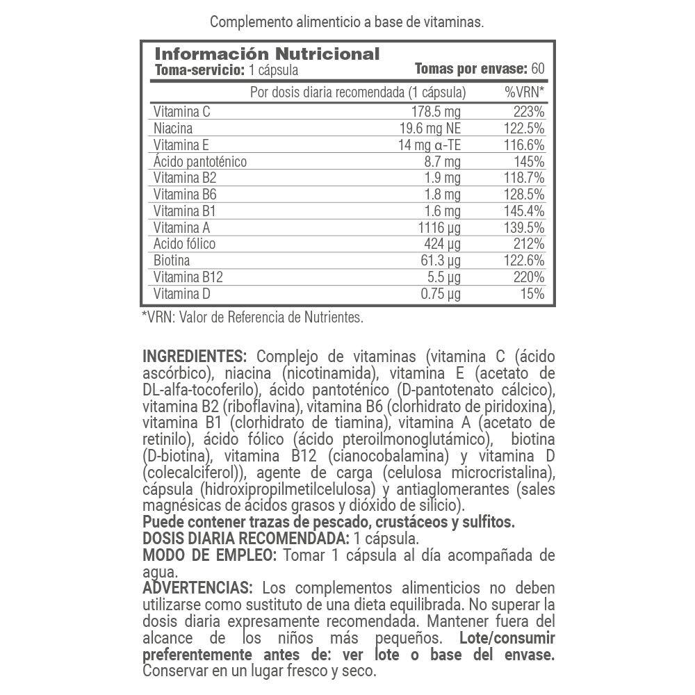 Multi Vitamins+ DSM® - 60 Capsule Vegetali MASmusculo 4/5