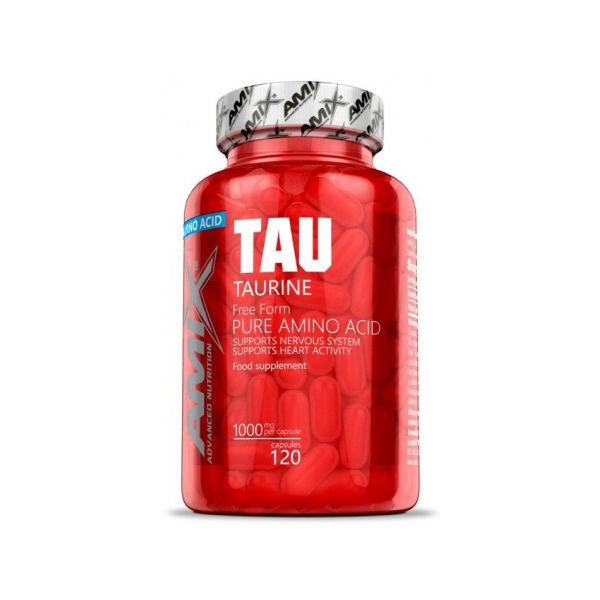 Taurine 1000mg - 120 capsules de amix nutrition