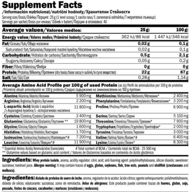 Amix Clear Iso Whey Protein 1 Kg 4/5