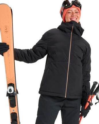 Funktionelle Snow-Jacke SNOWYHILL PUFFY Lila Frauen