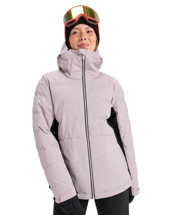 Funktionelle Snow-Jacke SNOWYHILL PUFFY Lila Frauen