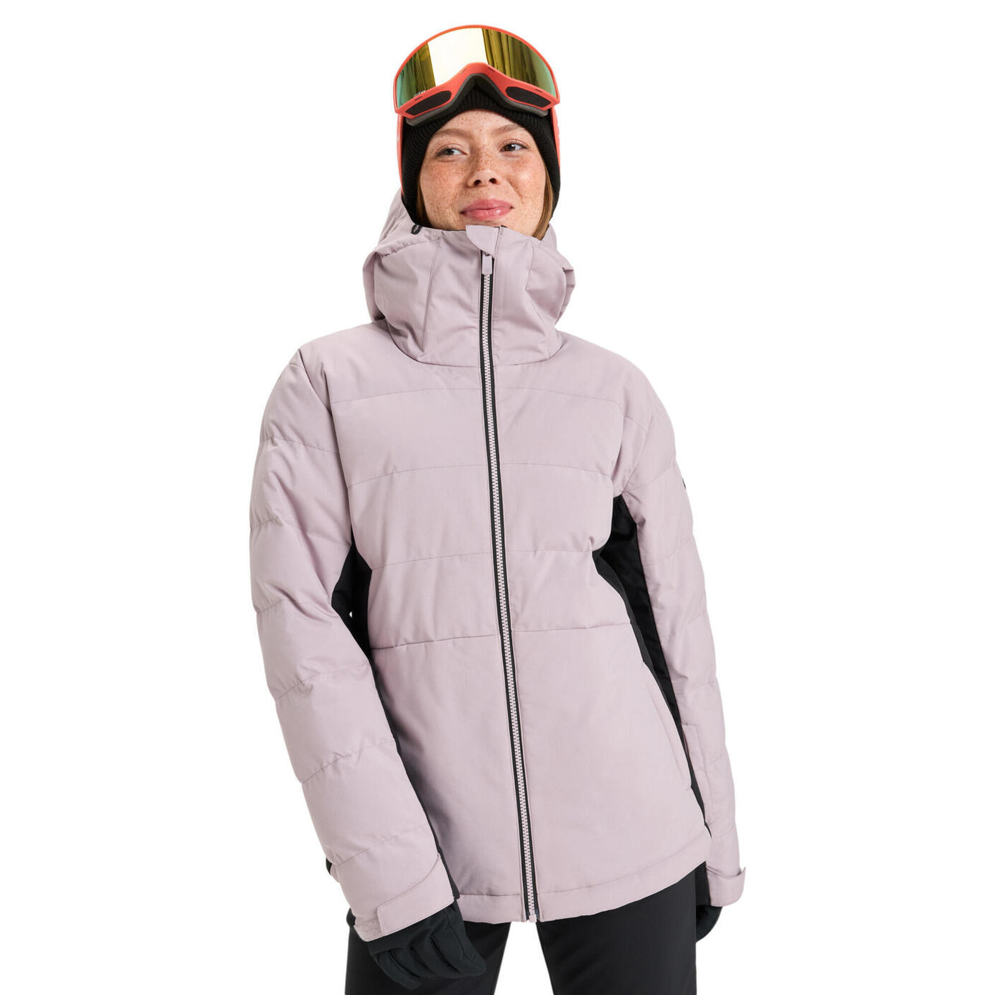 Roxy - Veste De Snow Technique Snowyhill Puffy Violet Femme - Doudoune Synthétique - Violet - Decathlon