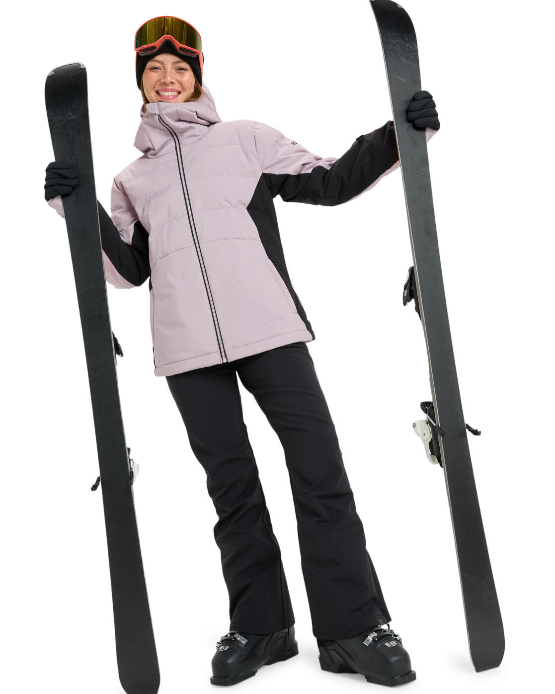 Veste de snow technique SNOWYHILL PUFFY Violet Femme 4/4
