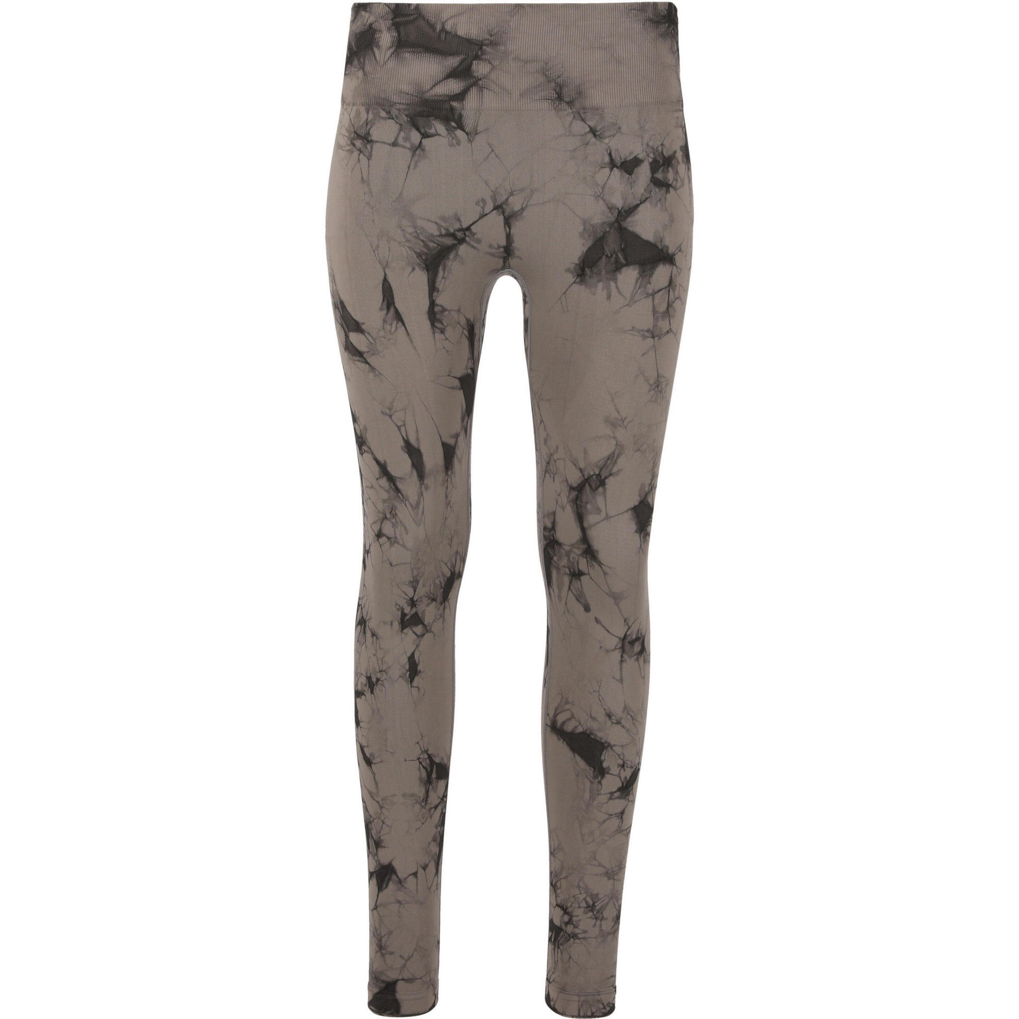 Athlecia - Legging Sans Coutures Femme Athlecia Theresa Tie Dye - Collant De Running - Gris - 38 S - Decathlon