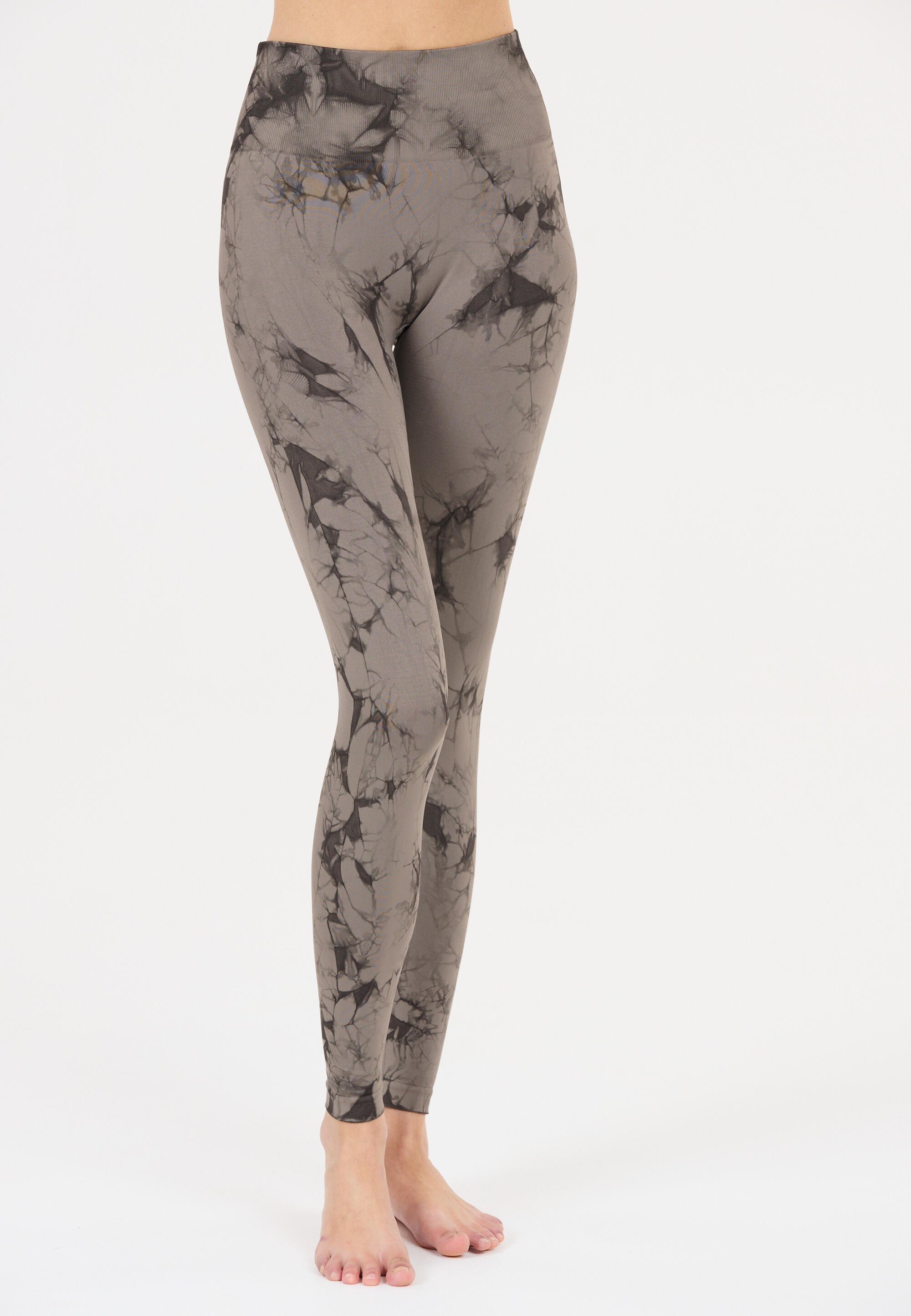 Leggings da donna senza cuciture Athlecia Theresa Tie Dye 4/5