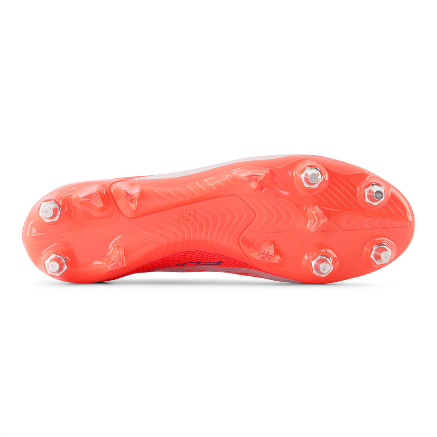 Tacchetti New Balance Furon V8 SG Arancio, grigio e blu 2/5