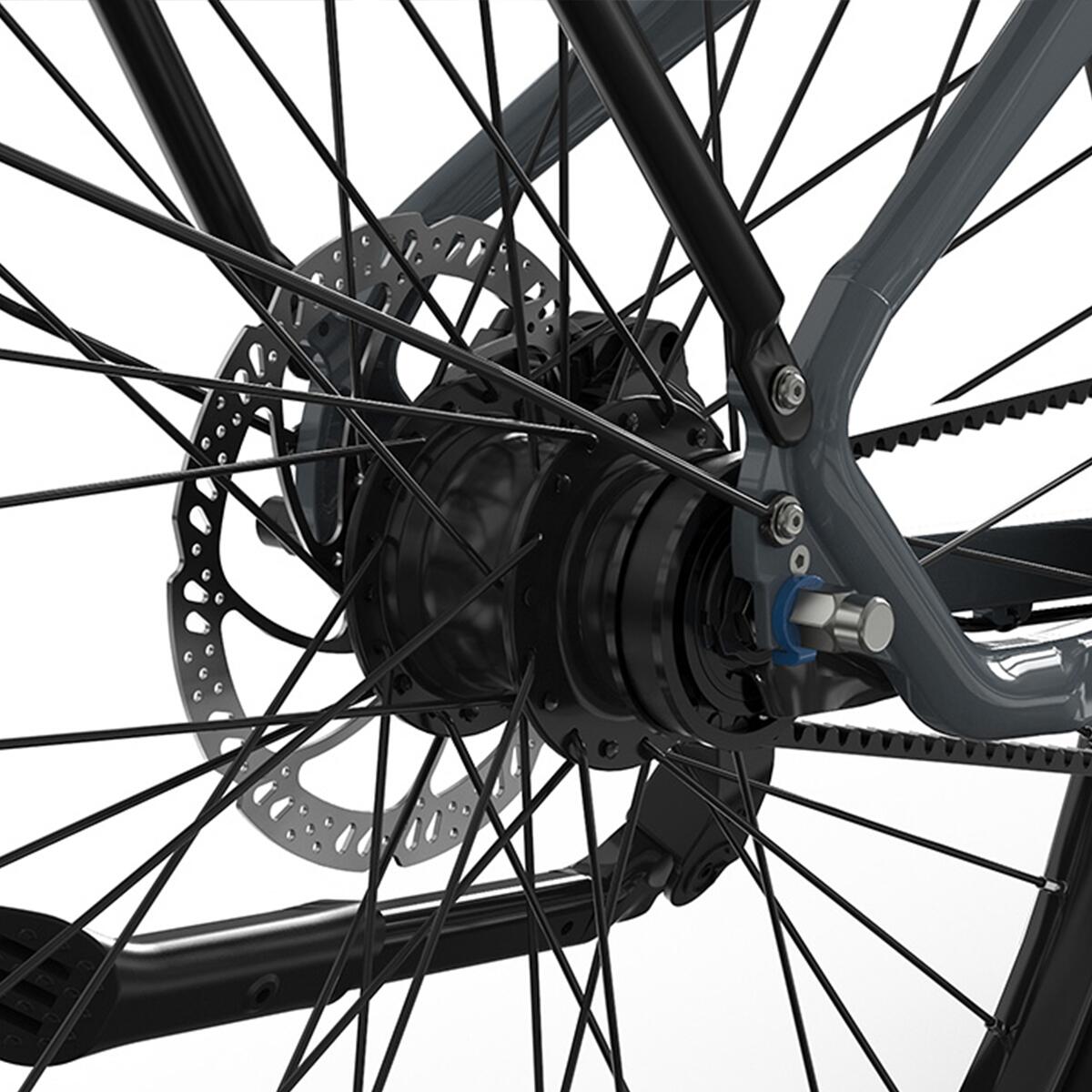 Bicicleta Elétrica para Adulto JOBOBIKE Luxe 250W 36V 15Ah Bateria 6/7