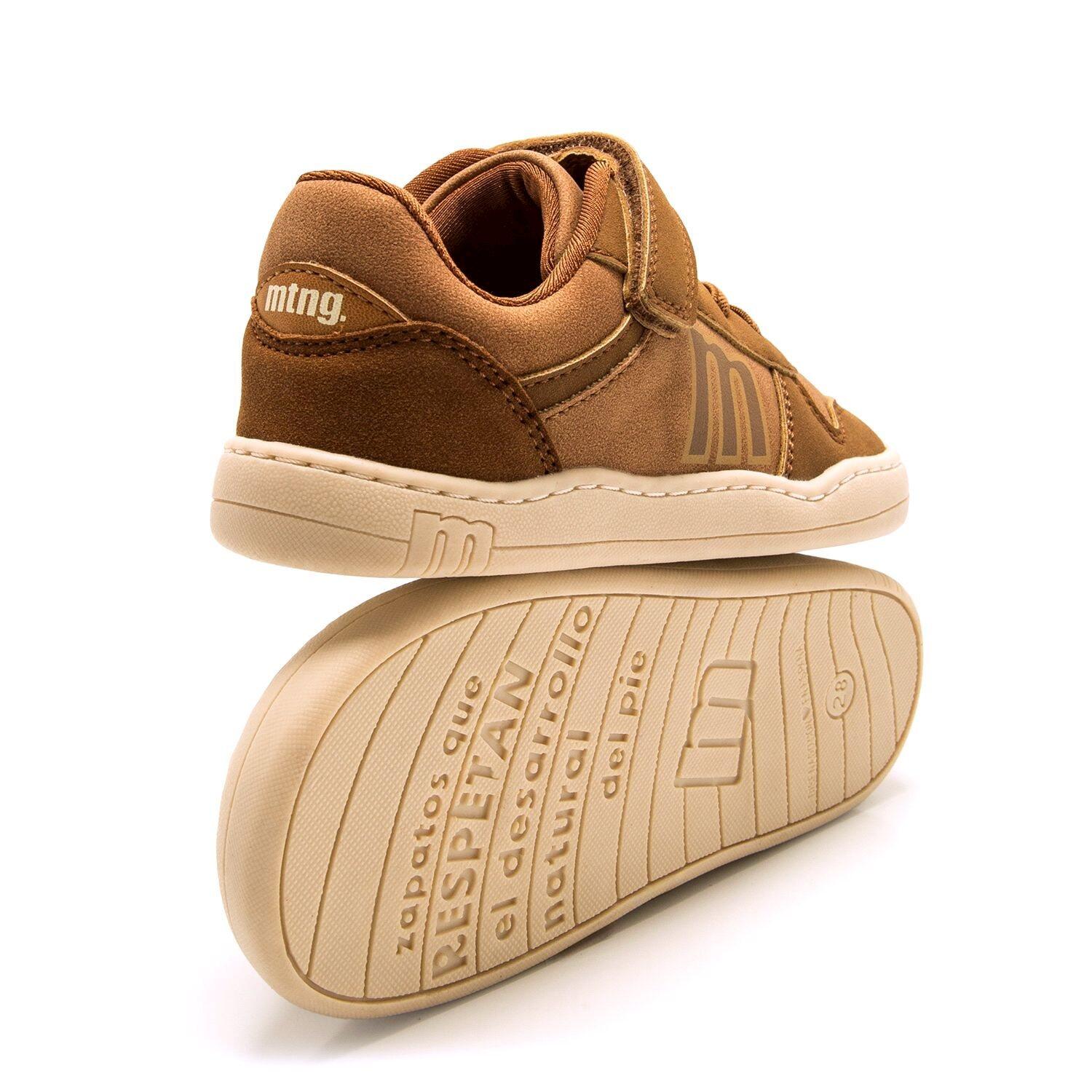 Zapatillas caminar Niños barefoot MTNG KIDS Free Marron 4/7