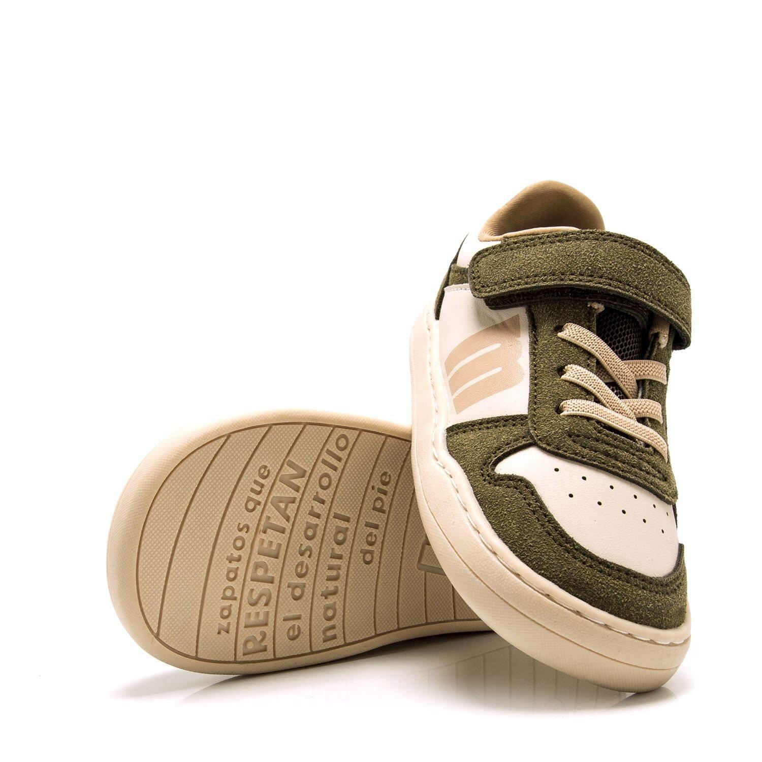 Zapatillas caminar Niños barefoot MTNG KIDS Free Verde 4/7