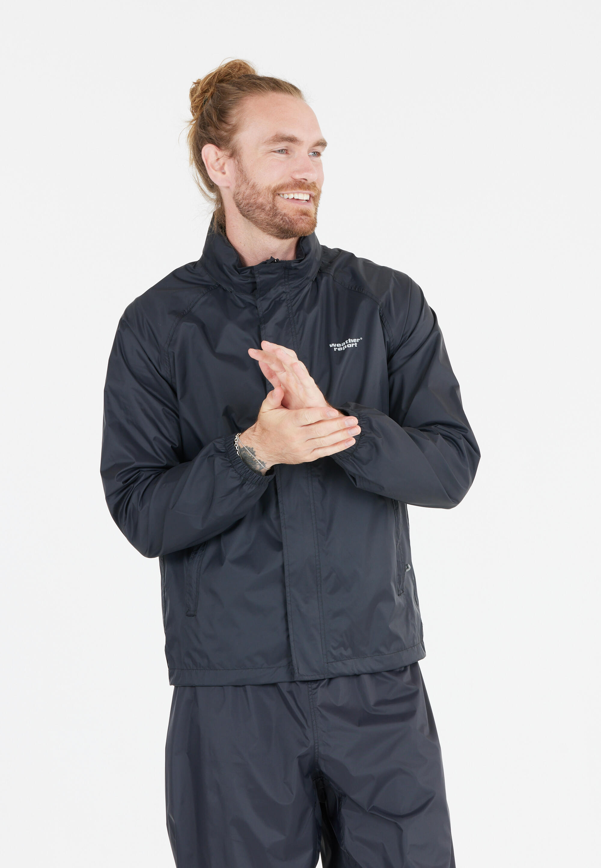 Regenjacke Weather Report Packo 4/7