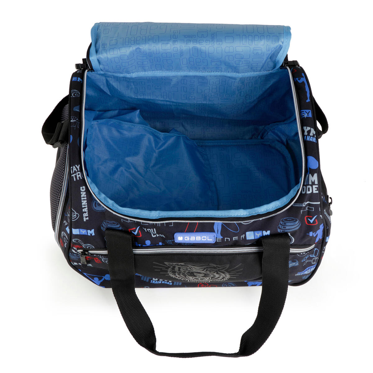 Bolsa de deporte infantil Gabol TRAINING negra y resistente al agua 5/6