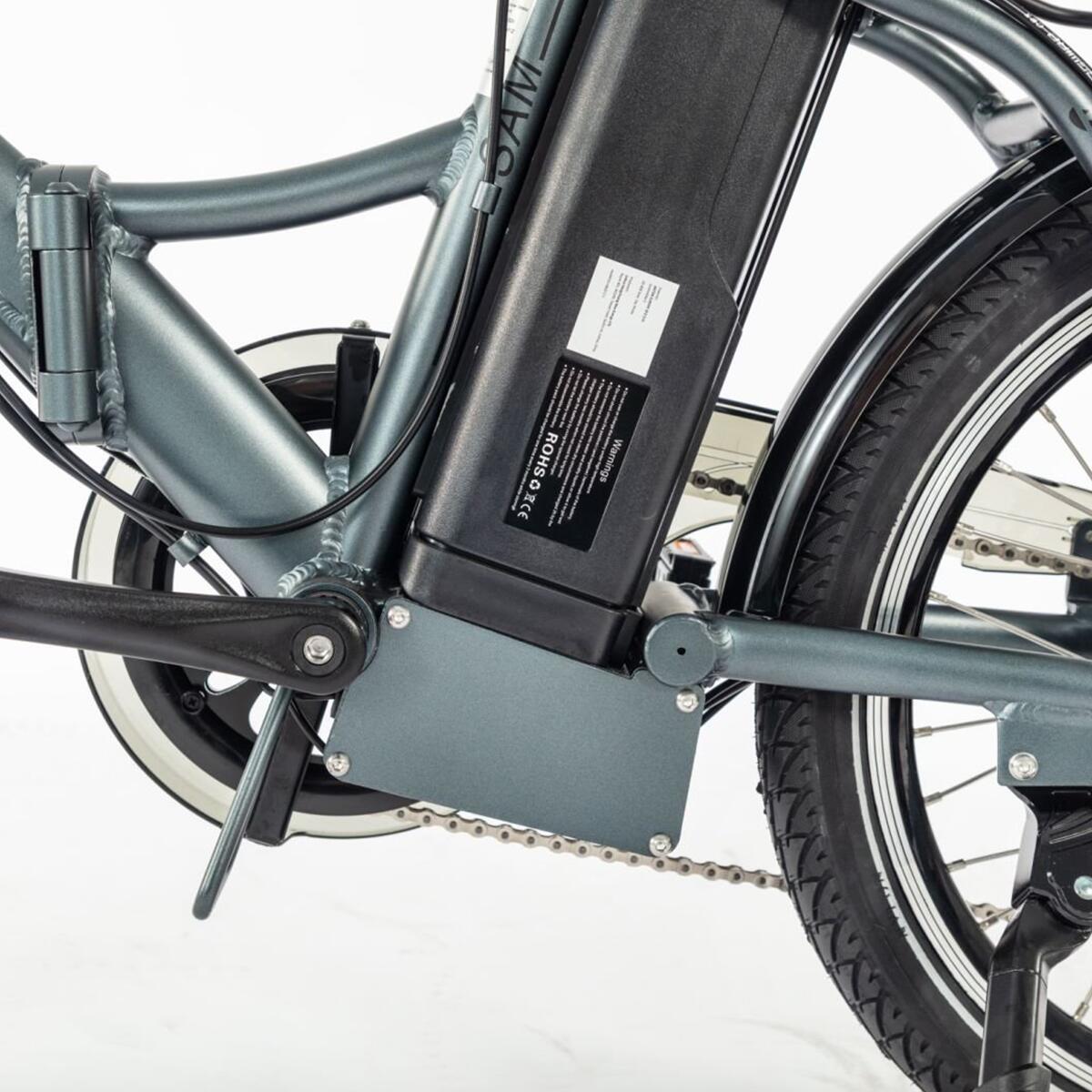 Bicicleta Elétrica Dobrável JOBOBIKE SAM 250W 36V 13AH Bateria 7/7