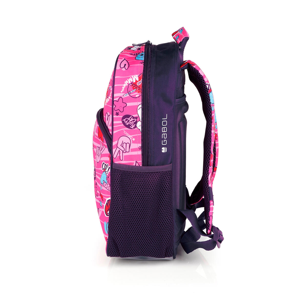 Mochila adaptable a carro Gabol STICKER con dibujos y resistente al agua 2/6
