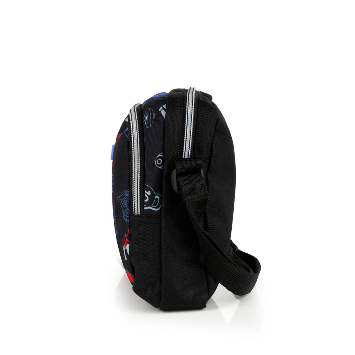 Bandolera infantil Gabol TRAINING negra y resistente al agua 2/5