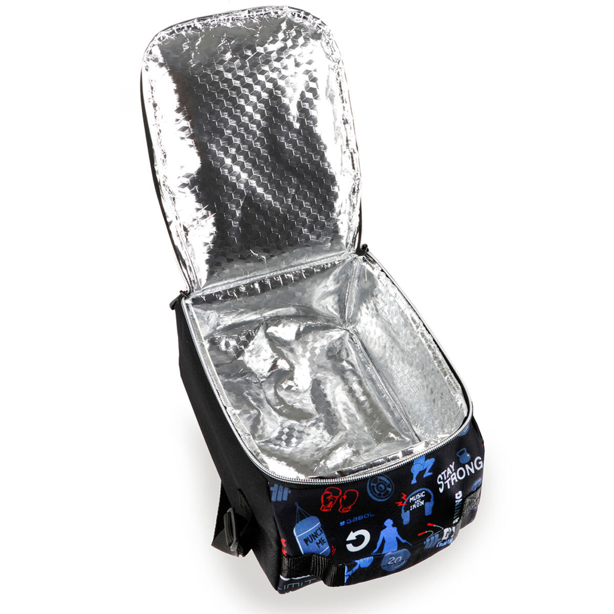 Porta alimentos térmico Gabol TRAINING sin BPA y resistente al agua 4/6