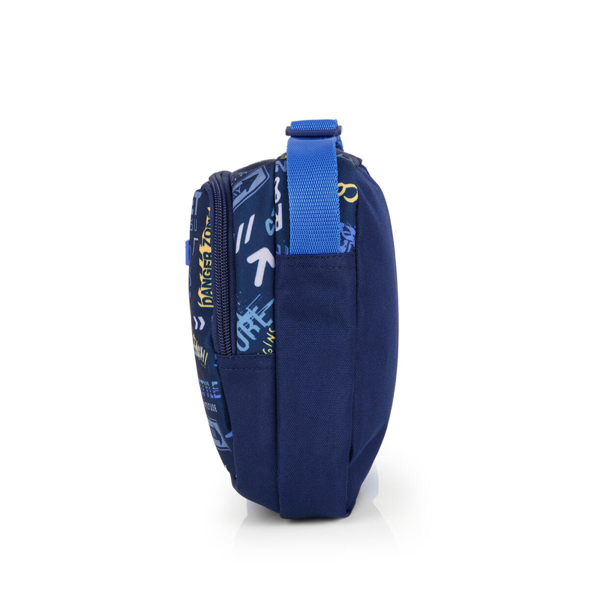 Bandolera infantil Gabol SKULL azul y resistente al agua 2/5