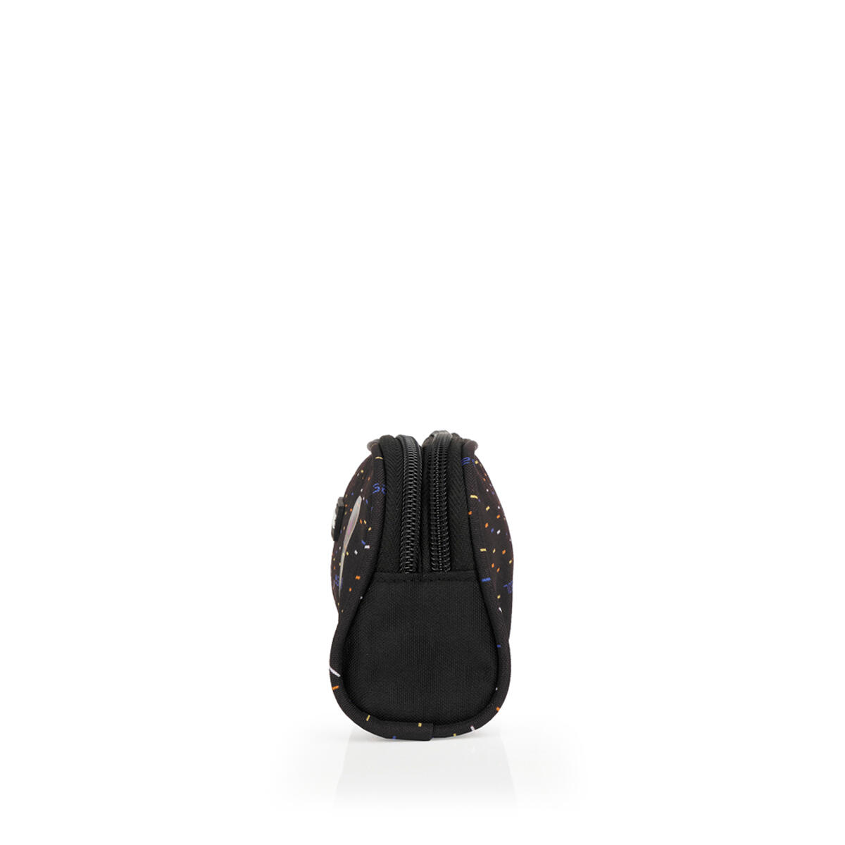 Estuche doble Gabol VIRTUAL negro y resistente al agua 2/4