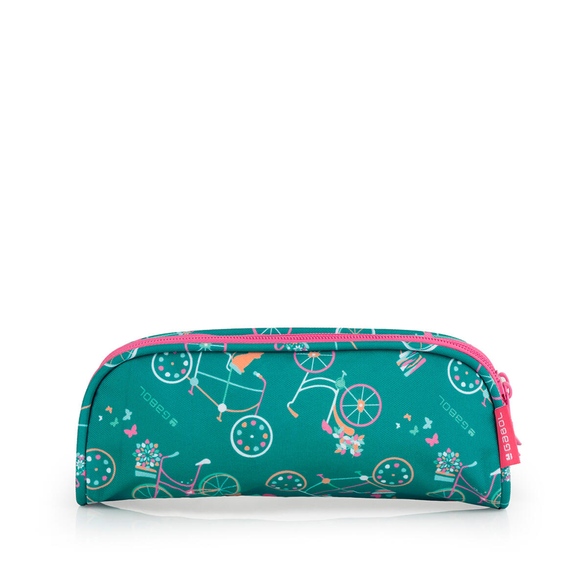 Estuche doble Gabol FIORI con bicicletas y resistente al agua 3/4