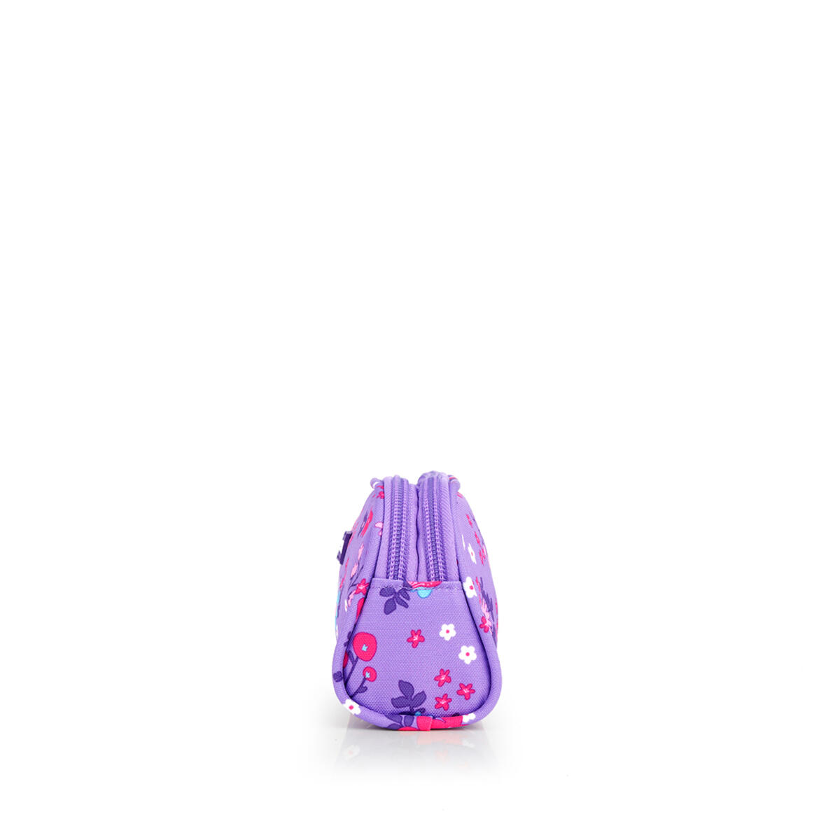 Estuche doble Gabol VIOLET con flores y resistente al agua 2/4