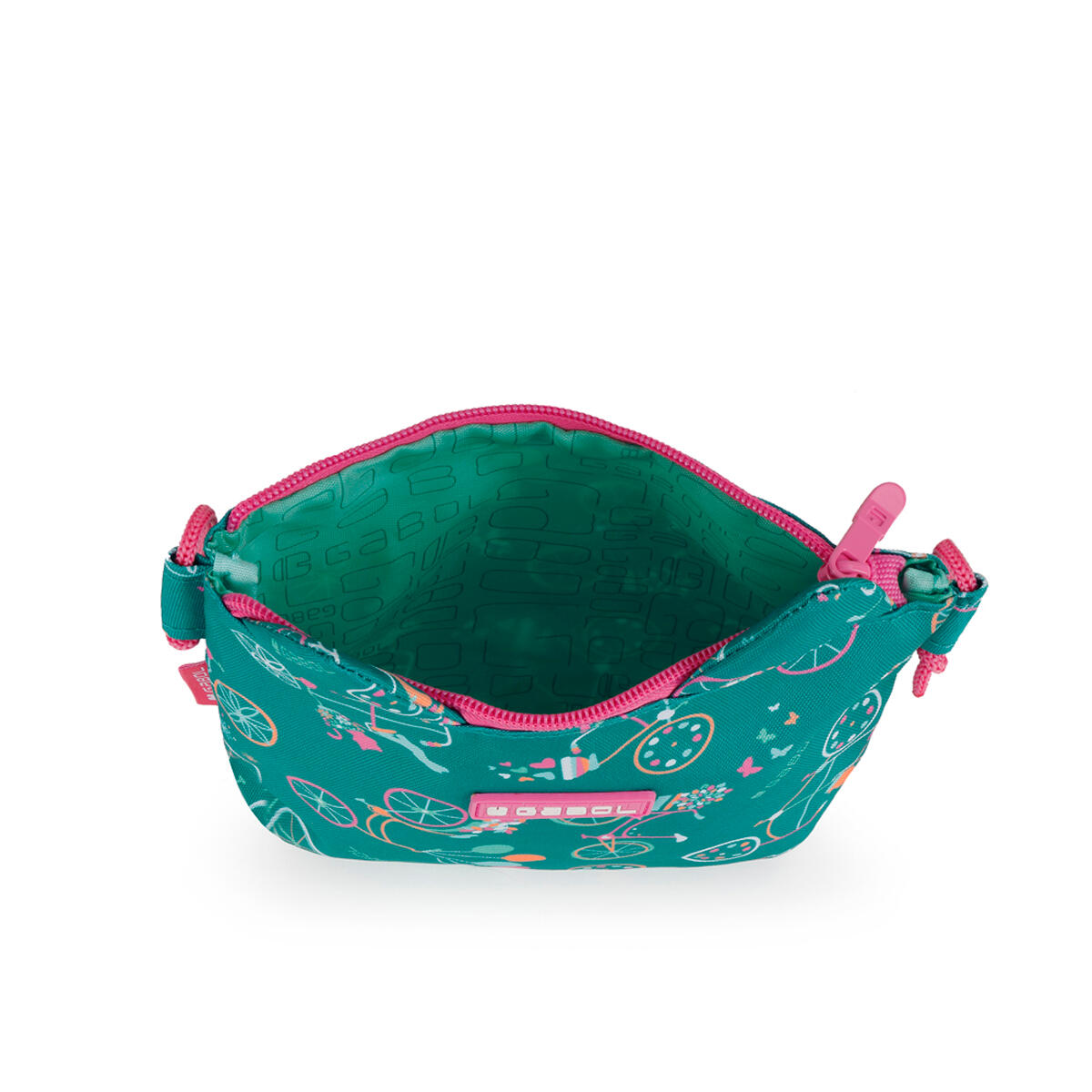 Bolso infantil Gabol FIORI con bicicletas y resistente al agua 4/5