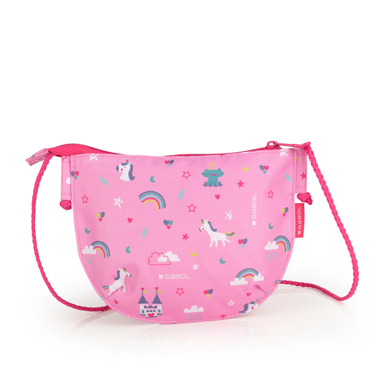 Bolso infantil Gabol RAINBOW con unicornio y resistente al agua 3/5