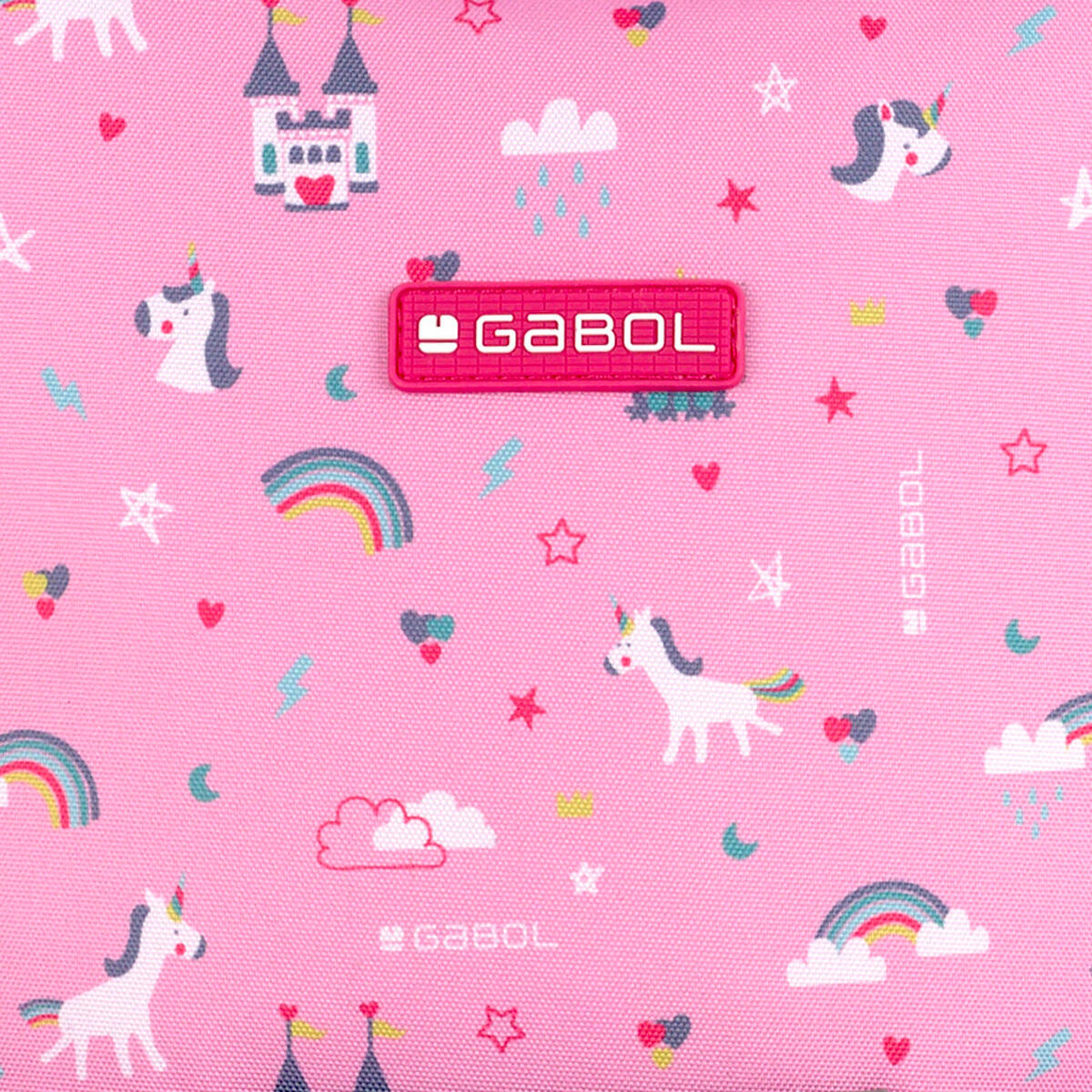 Bolso infantil Gabol RAINBOW con unicornio y resistente al agua 5/5