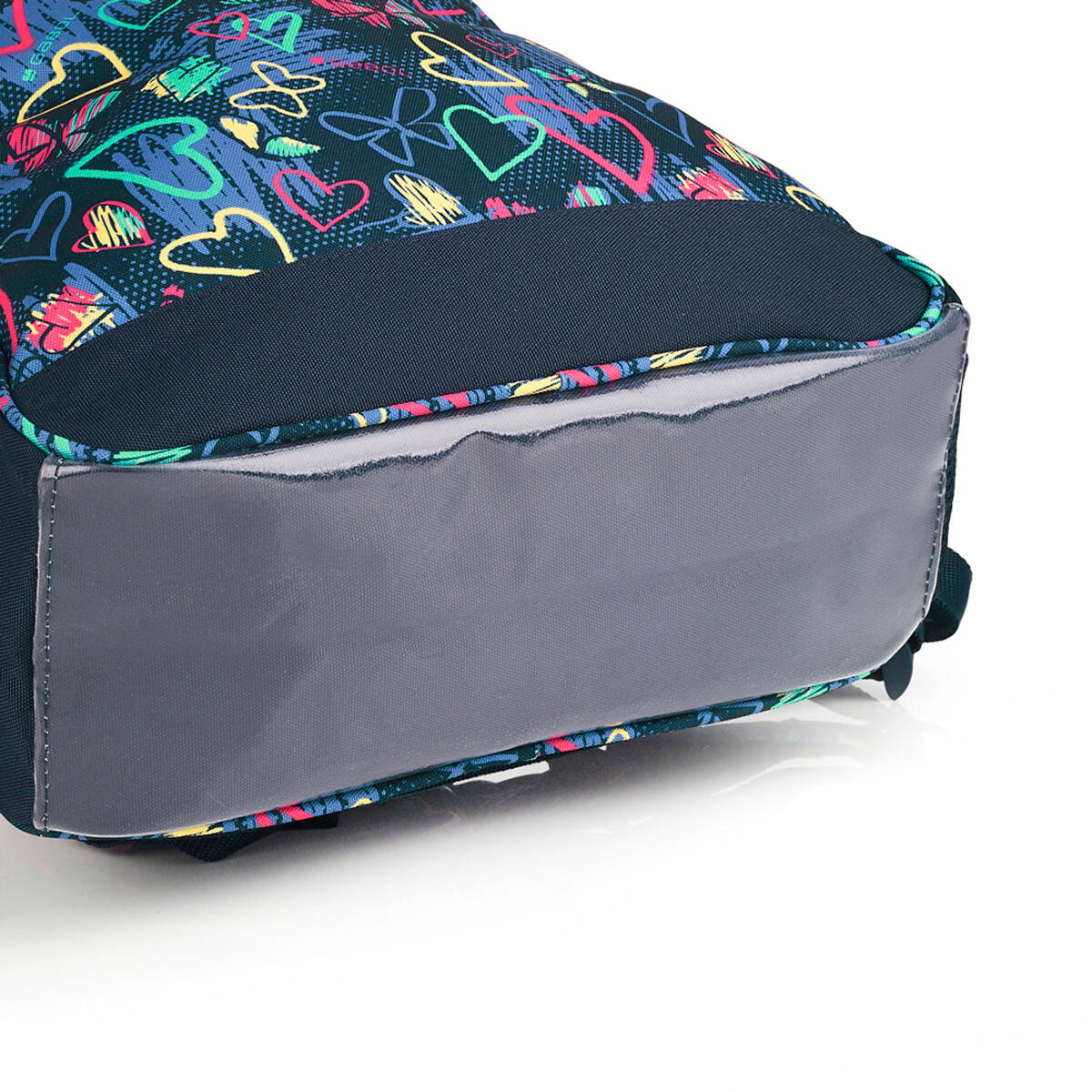 Mochila adaptable a carro Gabol TIZAS con corazones y resistente al agua 6/6