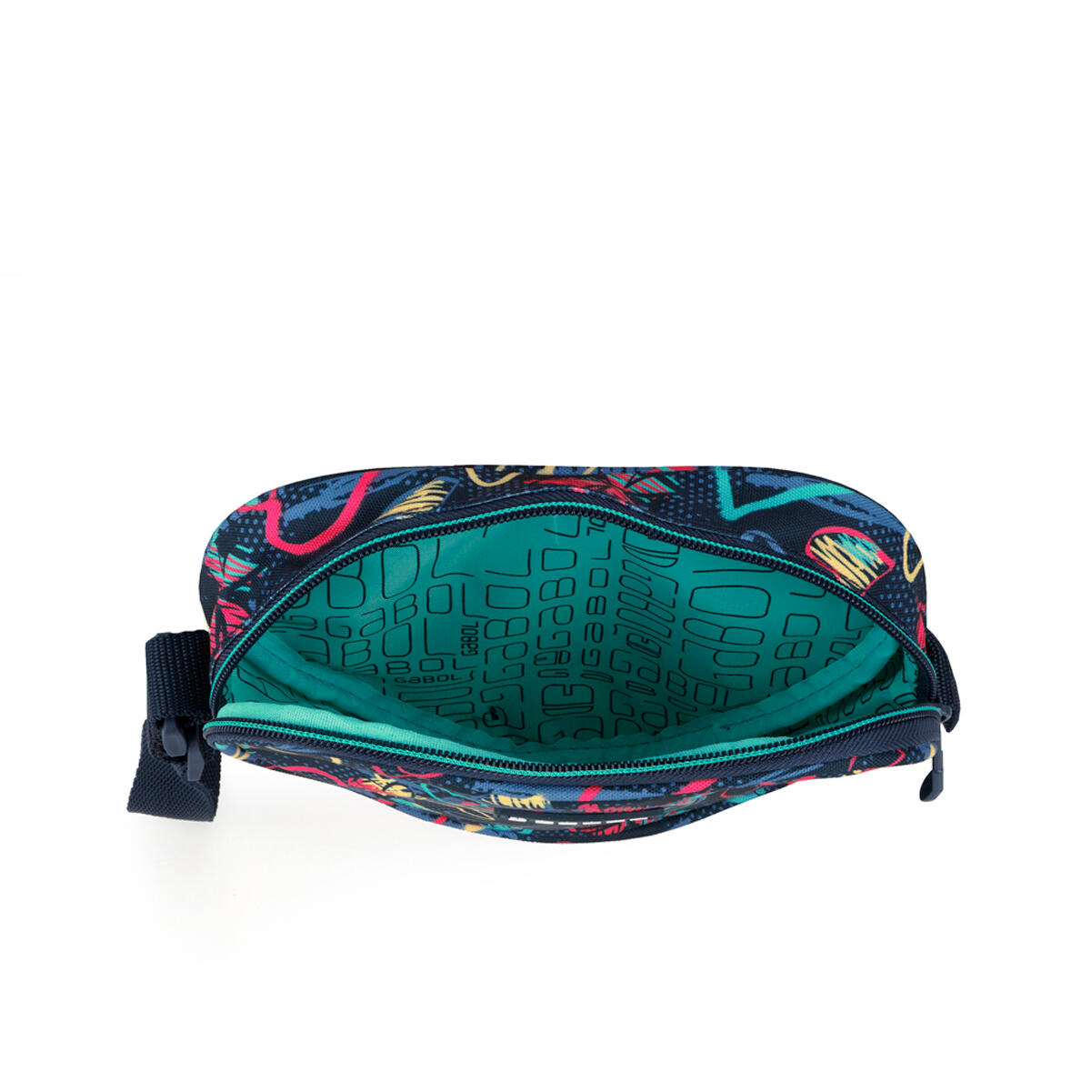 Bolso infantil Gabol TIZAS con corazones y resistente al agua 4/5