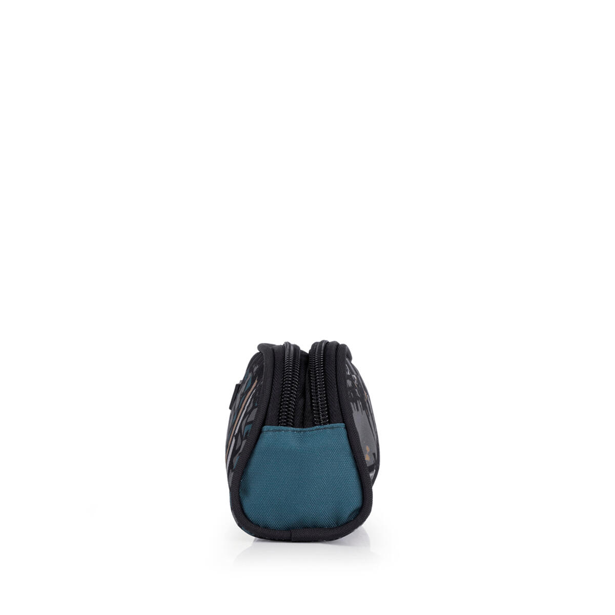 Estuche doble Gabol ROAD azul y negro y resistente al agua 2/4