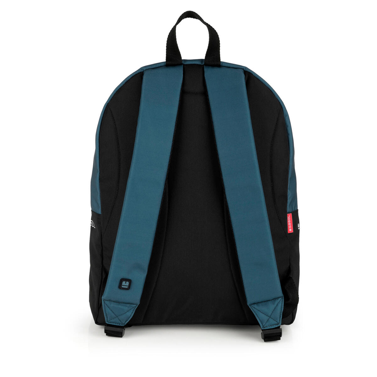 Mochila Gabol ROAD azul y negra y resistente al agua 3/6