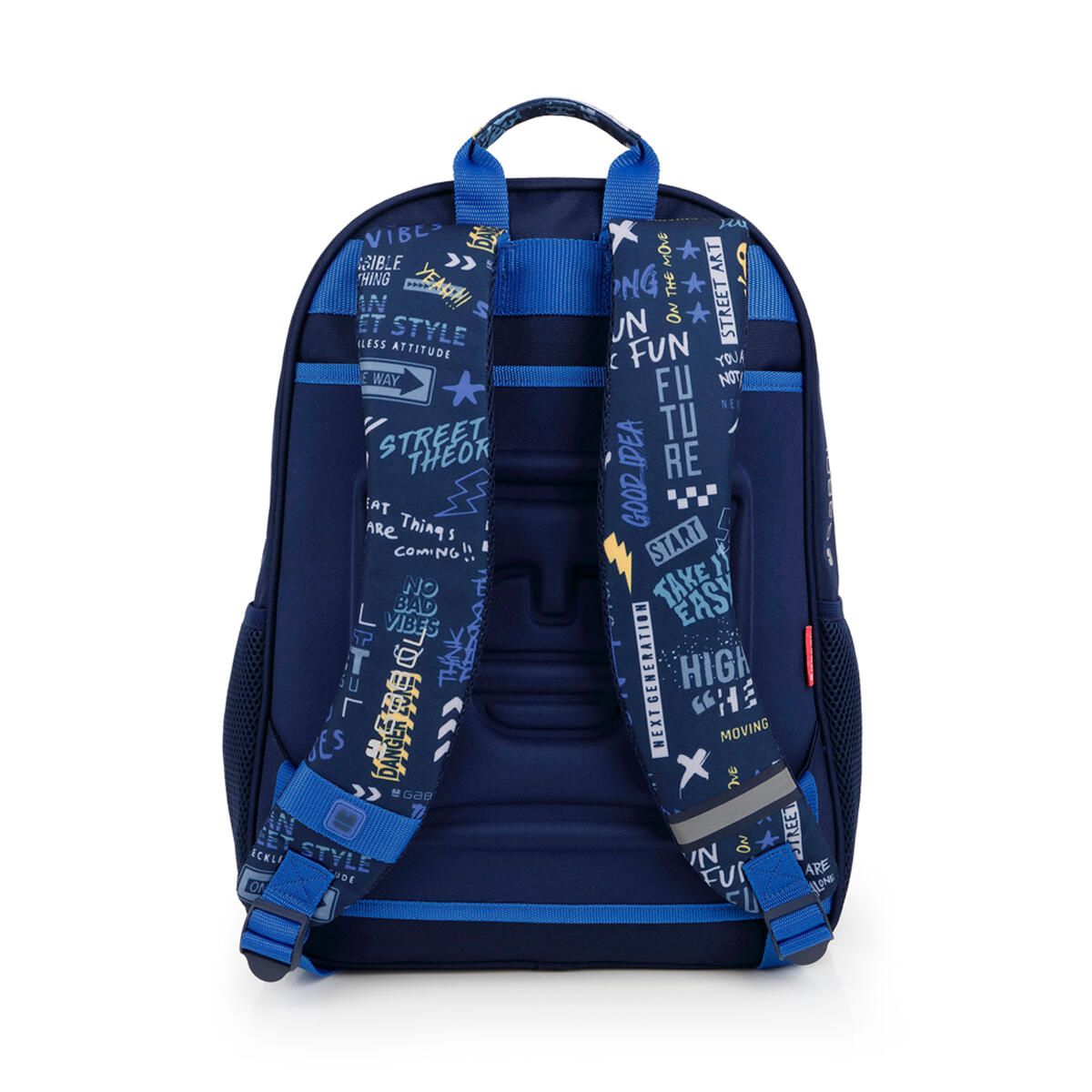 Mochila adaptable a carro Gabol SKULL azul y resistente al agua 3/6