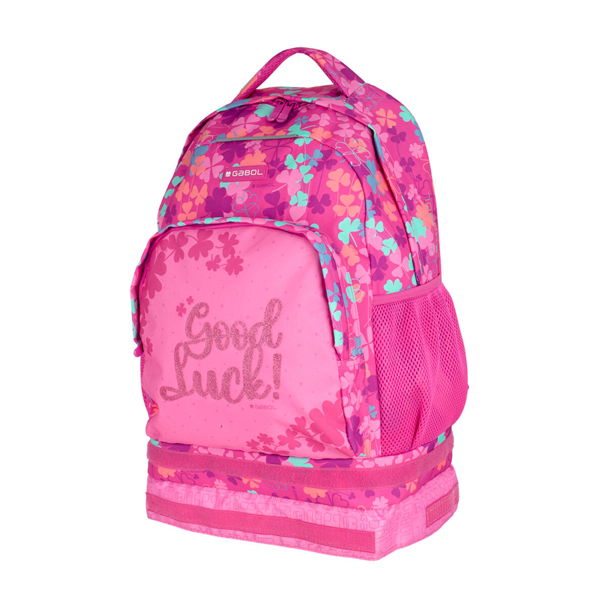 Mochila con ruedas desmontable Gabol CLOVER de poliéster resistente al agua 3/6