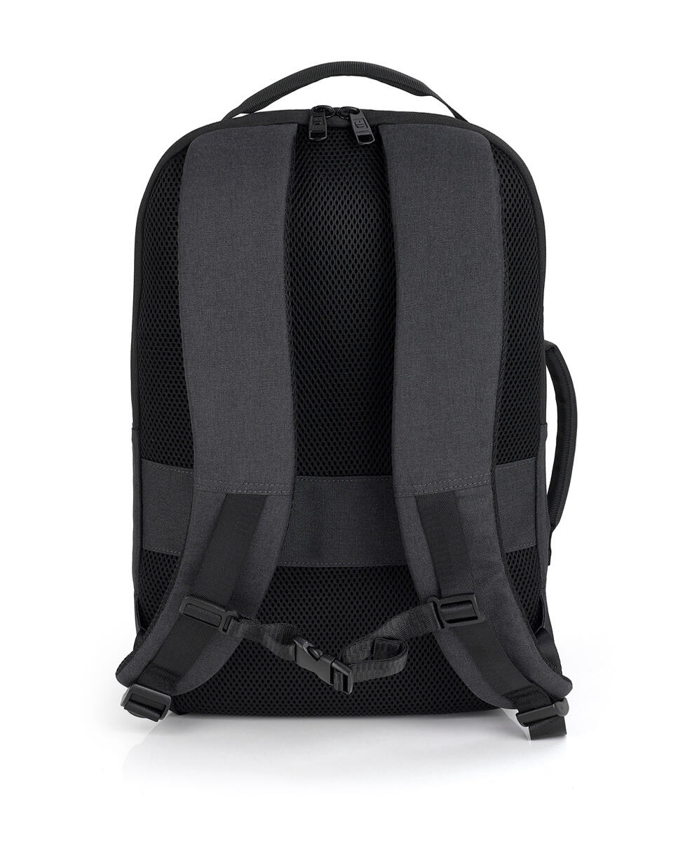 Mochila para portátil Level con material reciclado impermeable 3/6