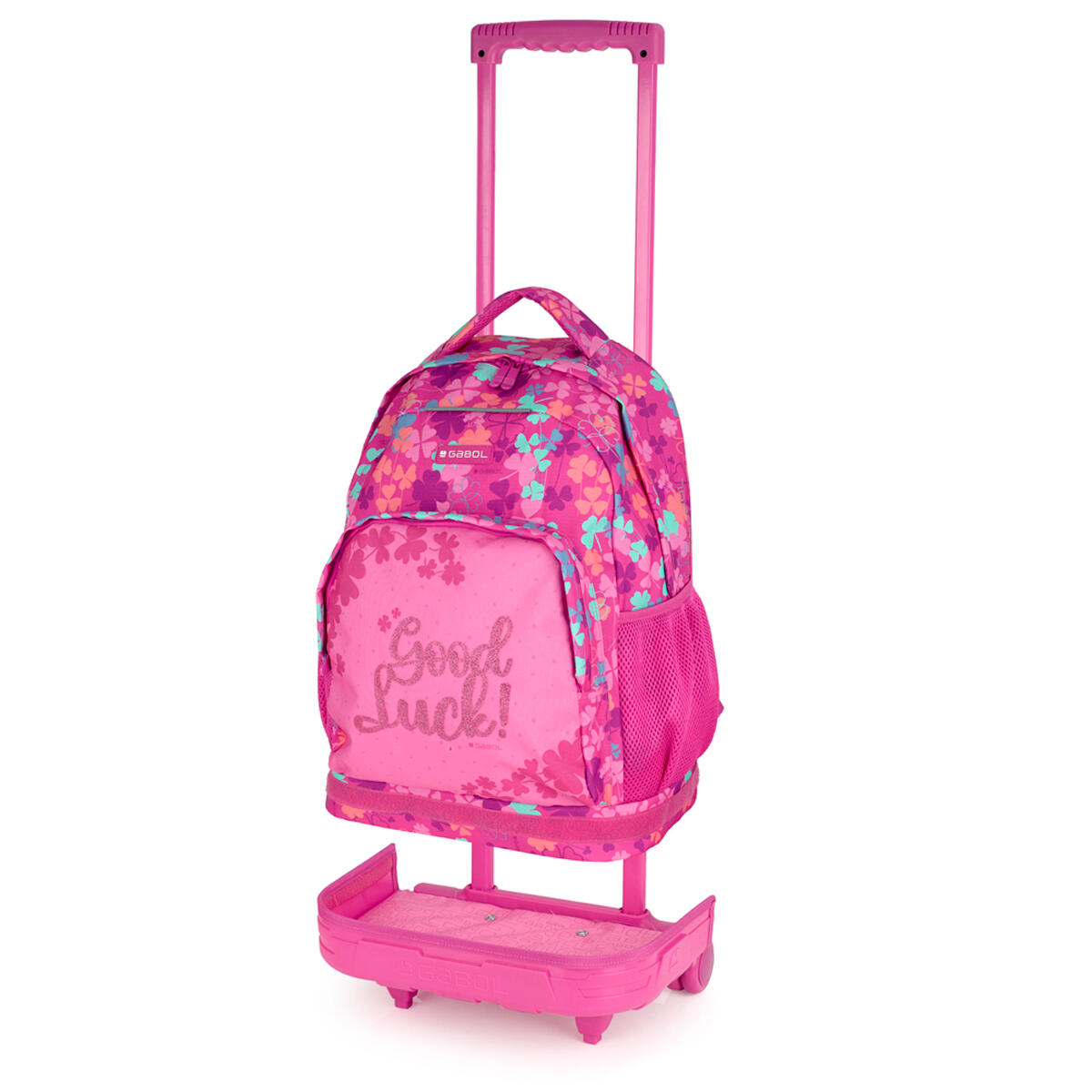 Mochila con ruedas desmontable Gabol CLOVER de poliéster resistente al agua 2/6
