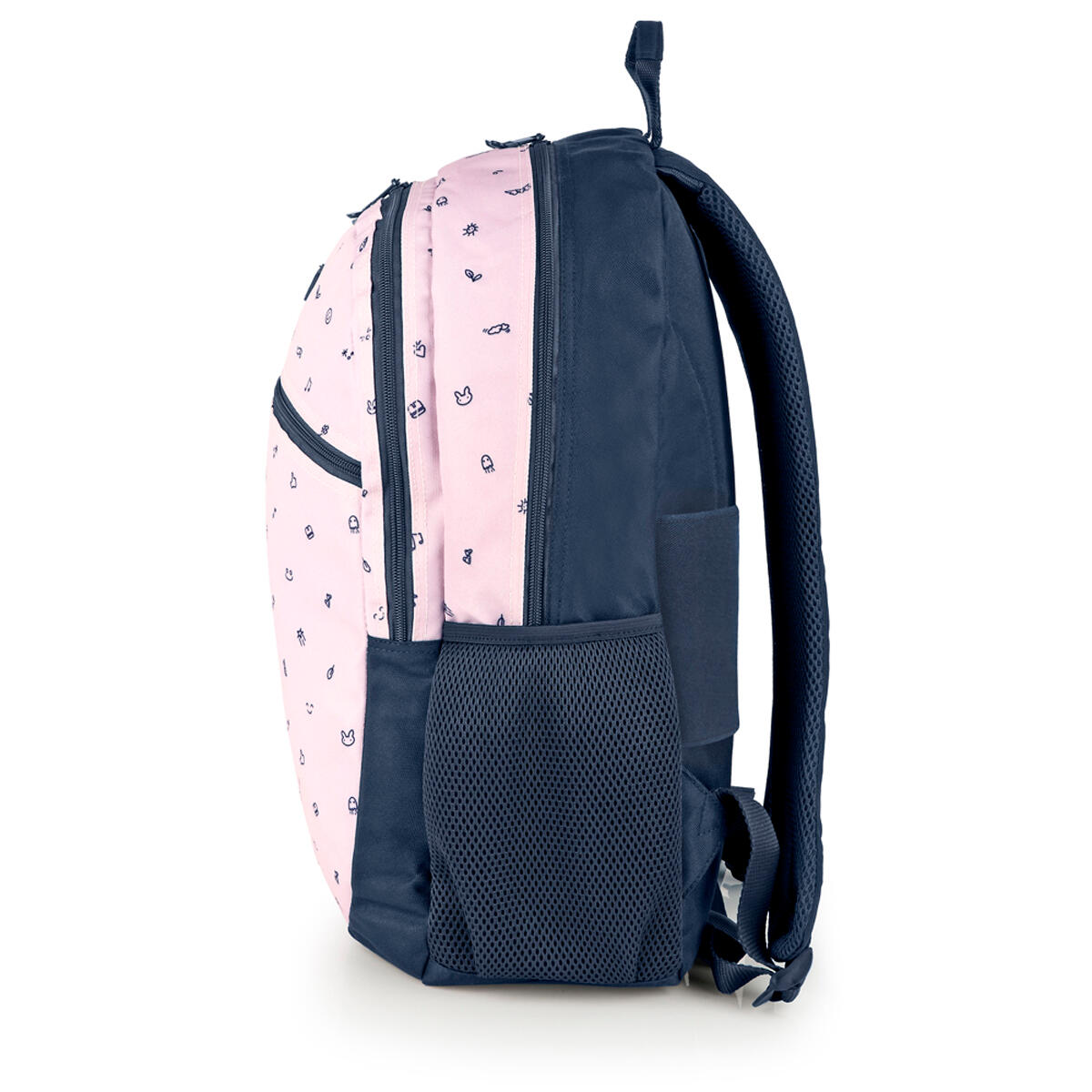 Mochila adaptable a carro Gabol ICON rosa y resistente al agua 2/6