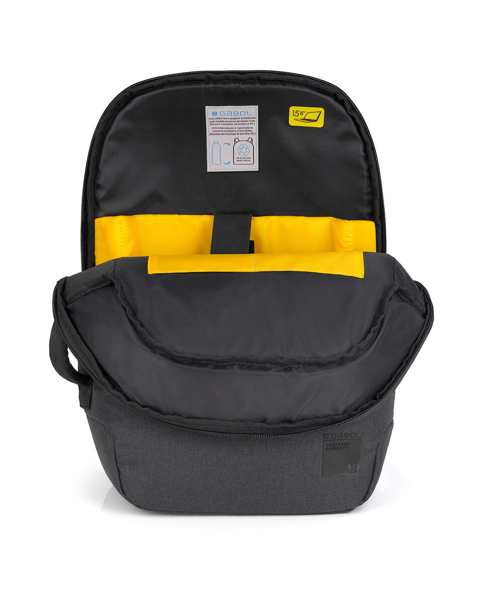 Mochila para portátil Level con material reciclado impermeable 4/6