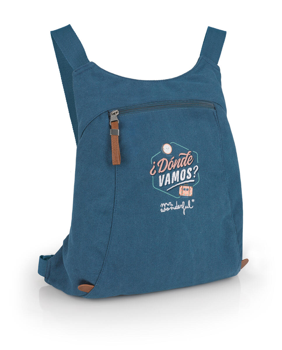 Mochila DÓNDE VAMOS MR. WONDERFUL 5/6